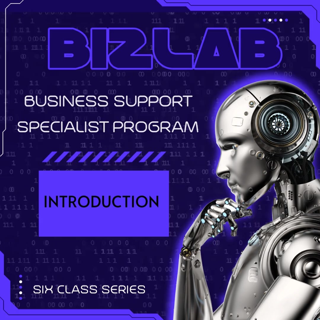 Business Support Specialist Title Page